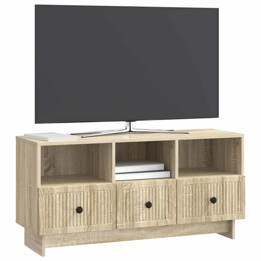 Mobile TV Rovere Sonoma 102 x 34,5 x 50 cm Legno ingegnerizzato 893987