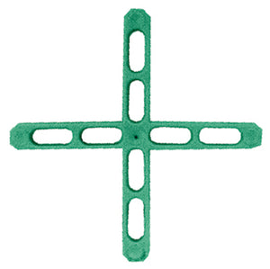 DISTANZIATORE A CROCE IN PLASTICA PER PAVIMENTI 250 PZ.  mm. 1