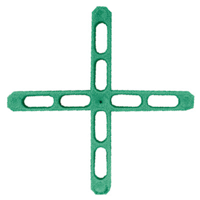 DISTANZIATORE A CROCE IN PLASTICA PER PAVIMENTI 250 PZ.  mm. 7