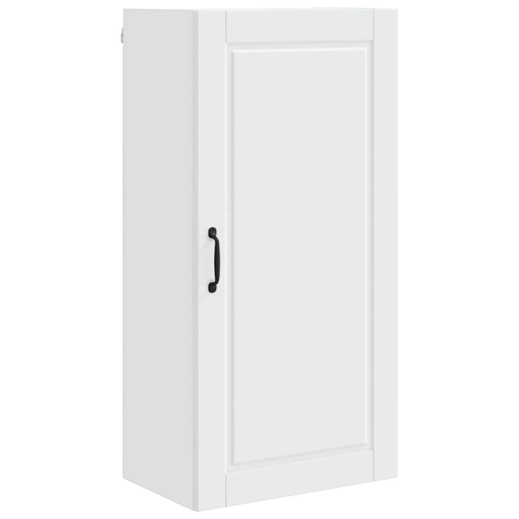 Mobile da cucina moderno da parete con pratico spazio di archiviazione 50 x 31 x 100 cm legno ingegnerizzato bianco 02_0054465