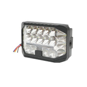 Lampada di segnalazione gialla 9-80V, 28 LED, bianco-giallo Breckner Germany