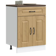 vidaXL Base da Cucina Kalmar Rovere Artigianale in Legno Multistrato