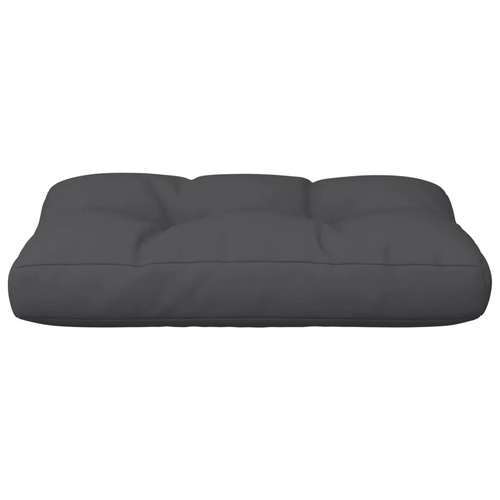 Cuscino per Pallet Nero 60x40x12 cm in Tessuto 360564