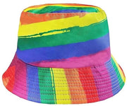 Cappello da Baseball multicolore con disegno a strisce - Adatto a Uomo e Donna - Ideale per la Comunità LGBTQIA2s+ - Sostegno e Diversità - Leggero - Cappello da Baseball da Tiro.