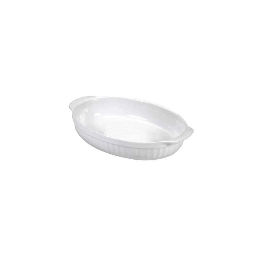 Guardini C00TC3 Ceramica Pirofila Ovale 30x18 cm forno tradizionale e microonde colore Bianco