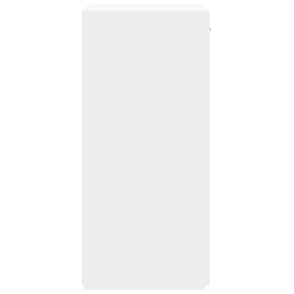 Credenza buffet cassettiera mobile contenitore organizer cucina soggiorno soggiorno 45 x 42,5 x 93 cm derivati ​​del legno bianco 02_0030316