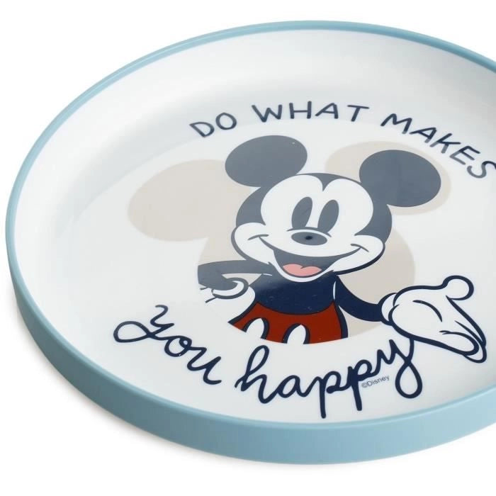 Confezione pasto THERMOBABY MICKEY 2a età - 3 piatti + una tazza + 1 cucchiaio