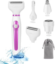 Rasatrice per donne - 4-in-1 - Nat e asciutto - Ricaricabile via USB - Impermeabile