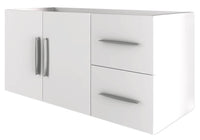 Mobile Bagno Sospeso 100 cm Lavabo e Specchio Tavassi Venere Bianco Lucido