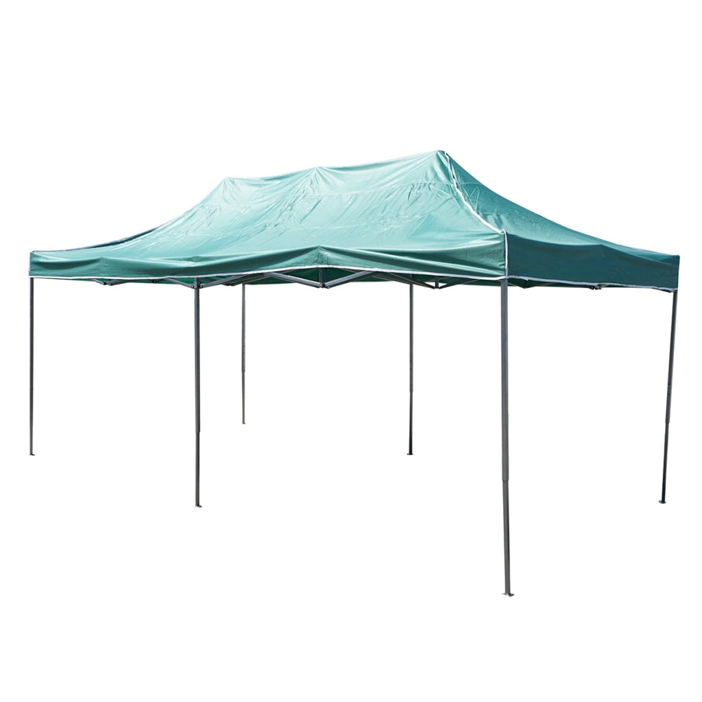 Gazebo  verde 3x6 m, altezza regolabile, pieghevole Breckner Germany