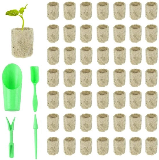 Stecchi per pietra pomice 50 pezzi - Blocchi di pietra pomice - Coltivazione idroponica - Attrezzi per innesto - Crescita rapida delle piante - Alta capacità di assorbimento - Cubetti di crescita