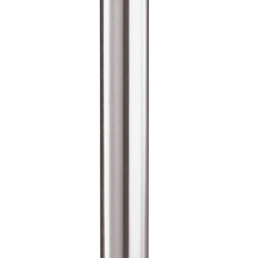 Paletto Da Esterno Contemporaneo Louvre Acciaio Cromo 1 Luce E27 H90Cm