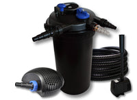 Filtro a pressione per laghetti 30000l 18W UVC ECO Pompa 40W Tubo 25m Fontana