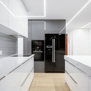 Semilavorato cartongesso fibra alluminio led 14,5x200 cm 15 pezzi 30 m lineari