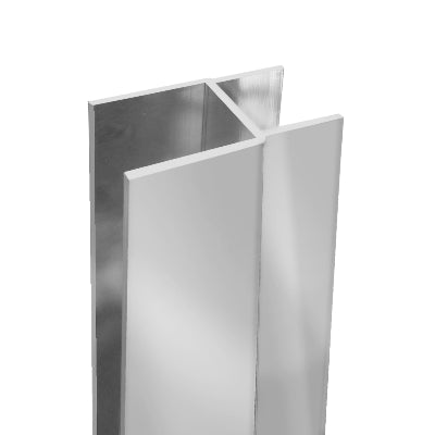PROFILO DI COMPENSAZIONE PER LINEA ESSENTIAL- 4,5 cm x H. 190 cm Cromo- DHIMP- pezzi 1