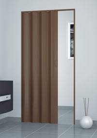 PORTA D'ARREDO PER INTERNO A SOFFIETTO NOCE- cm 83 x 214- DH- pezzi 1