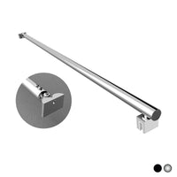 BRACCIO PER WALK IN TONDO 2 TESTE SNODABILI- cm 120 Cromo- DHIMP- pezzi 1