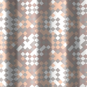 TENDA PER DOCCIA 2 LATI IN TESSUTO CM. 120 X 200 Mod. Framm. Beige- DH- pezzi 1