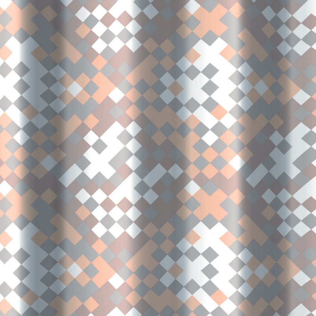 TENDA PER DOCCIA 2 LATI IN TESSUTO CM. 120 X 200 Mod. Framm. Beige- DH- pezzi 1