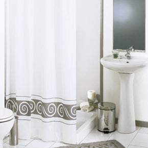 TENDA PER DOCCIA IN TESSUTO MOD. RICCIOLO- cm 240x200- DH- pezzi 1