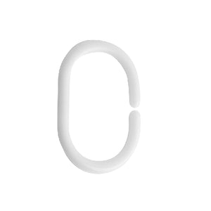 12 PZ GANCI PER FISSAGGIO TENDA DOCCIA- Diam. 30- DH- pezzi 1