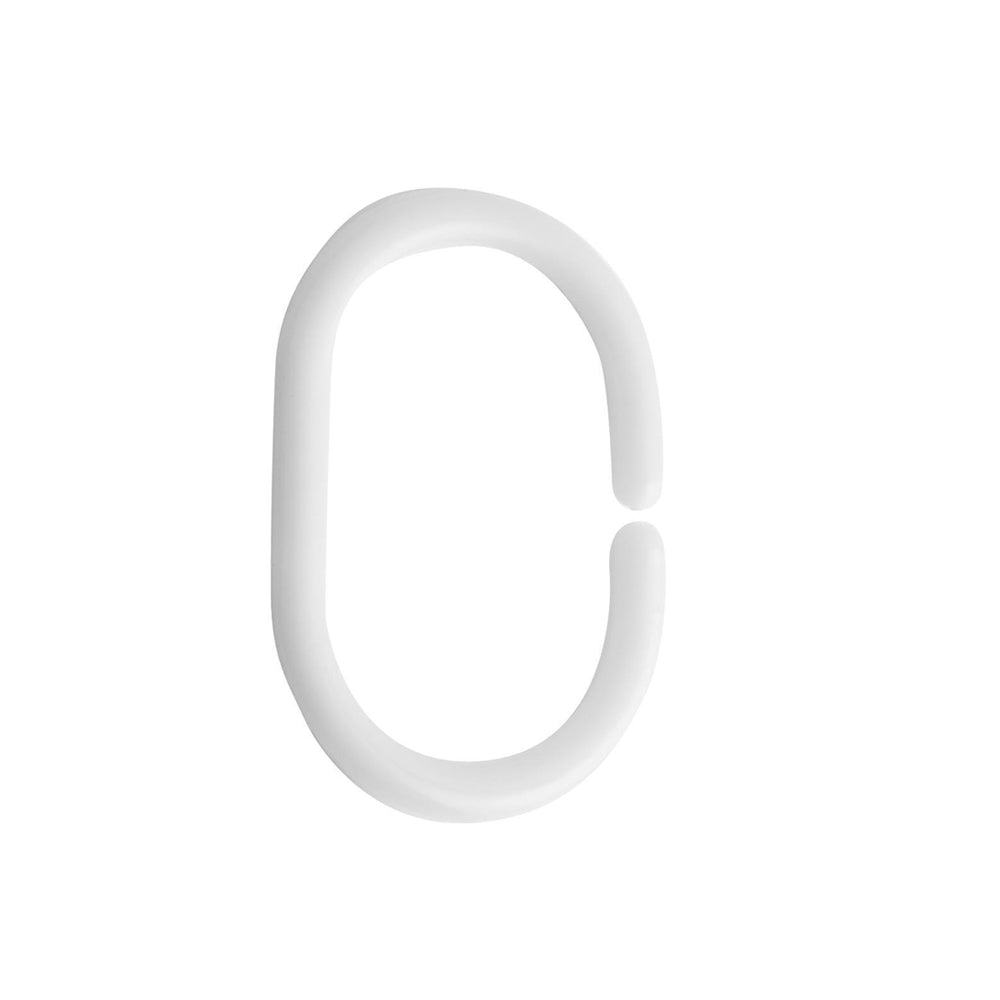 12 PZ GANCI PER FISSAGGIO TENDA DOCCIA- Diam. 30- DH- pezzi 1