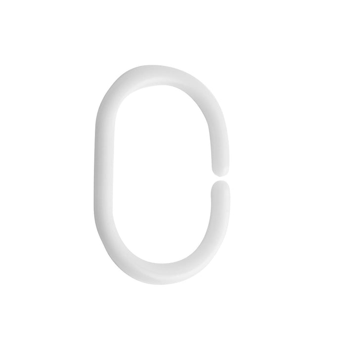 12 PZ GANCI PER FISSAGGIO TENDA DOCCIA- Diam. 30- DH- pezzi 1