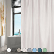 TENDA DOCCIA TESSUTO POLIESTERE- cm 120x200 Grigio scuro- SPIRE- pezzi 1