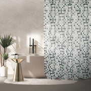 TENDA PER DOCCIA IN TESSUTO POLIESTERE BRUNSWICK- cm 180x200- SPIRE- pezzi 1