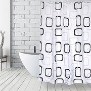 TENDA PER DOCCIA TESSUTO IN POLIESTERE VINTAGE- cm 180x200- SPIRE- pezzi 1