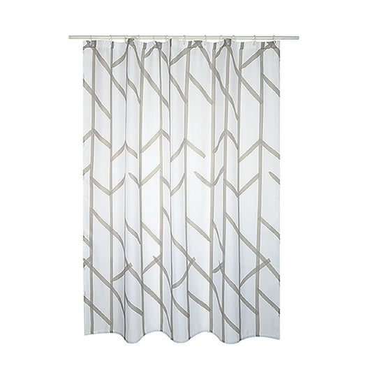 TENDA PER DOCCIA IN TESSUTO POLIESTERE TREE- cm 180x200- SPIRE- pezzi 1