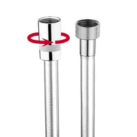 FLEX ANTITORSIONE CROMO LUX- cm 200- BOSSI- pezzi 1