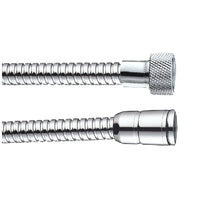 FLEX IN OTTONE DOPPIA AGGRAFFATURA  CONO PER STOP SICUREZZA- cm 125 - Cromo- BOSSI- pezzi 1