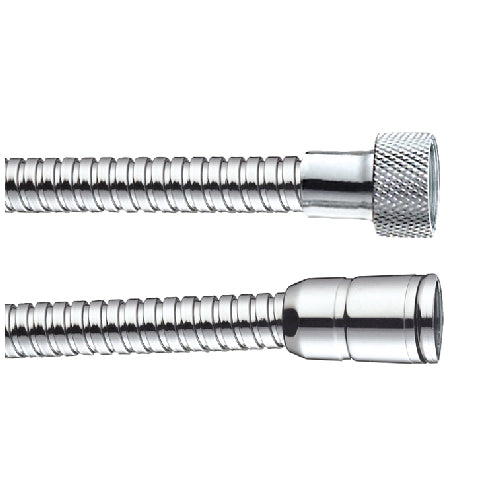 FLEX IN OTTONE DOPPIA AGGRAFFATURA  CONO PER STOP SICUREZZA- cm 125 - Cromo- BOSSI- pezzi 1