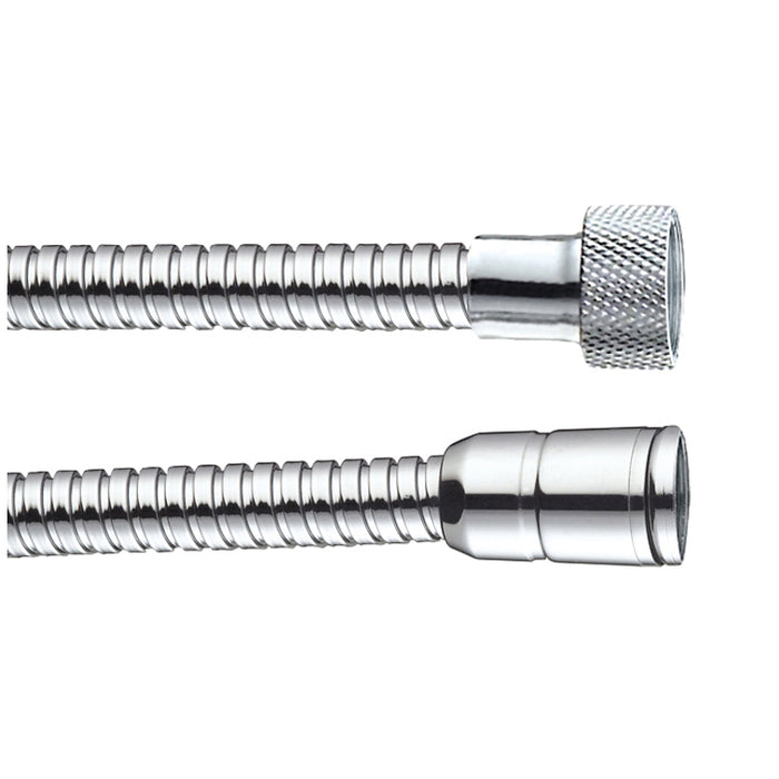 FLEX IN OTTONE DOPPIA AGGRAFFATURA  CONO PER STOP SICUREZZA- cm 125 - Cromo- BOSSI- pezzi 1