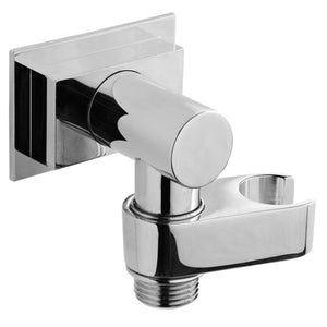 SUPPORTO INCASSO CON ATTACCO CONICO GIREVOLE CROMO- Cromo- BOSSI- pezzi 1