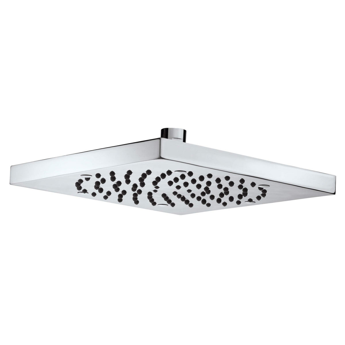 SOFFIONE CUBE AUTOPULENTE 210x210 CON SNODO CROMO- Cromo- BOSSI- pezzi 1