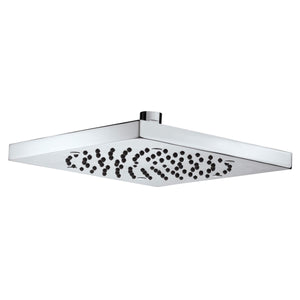 SOFFIONE CUBE AUTOPULENTE 210x210 CON SNODO CROMO- Cromo- BOSSI- pezzi 1