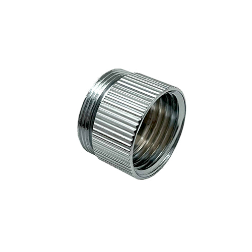 RIDUZIONE IN OTTONE H. 10 MM F1/2 x M22x1- Cromo- BOSSI- pezzi 1