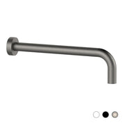 BRACCIO DOCCIA TONDO- Nichel Spazzolato Opaco cm 40- RERU- pezzi 1