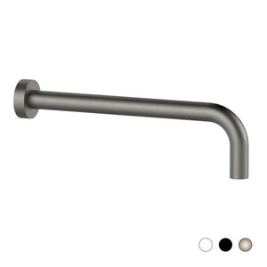 BRACCIO DOCCIA TONDO- Nichel Spazzolato Opaco cm 40- RERU- pezzi 1