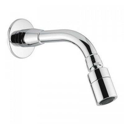 BRACCIO DOCCIA ANTIVANDALO IN TUBO CON SOFFIONE ORIENTABILE- cm 16,5- IDRAL- pezzi 1