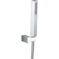 KIT DOCCETTA QUADRO + SUPPORTO SNODATO- Cromo- DAMAS- pezzi 1