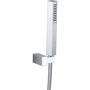 KIT DOCCETTA QUADRO + SUPPORTO SNODATO- Cromo- DAMAS- pezzi 1