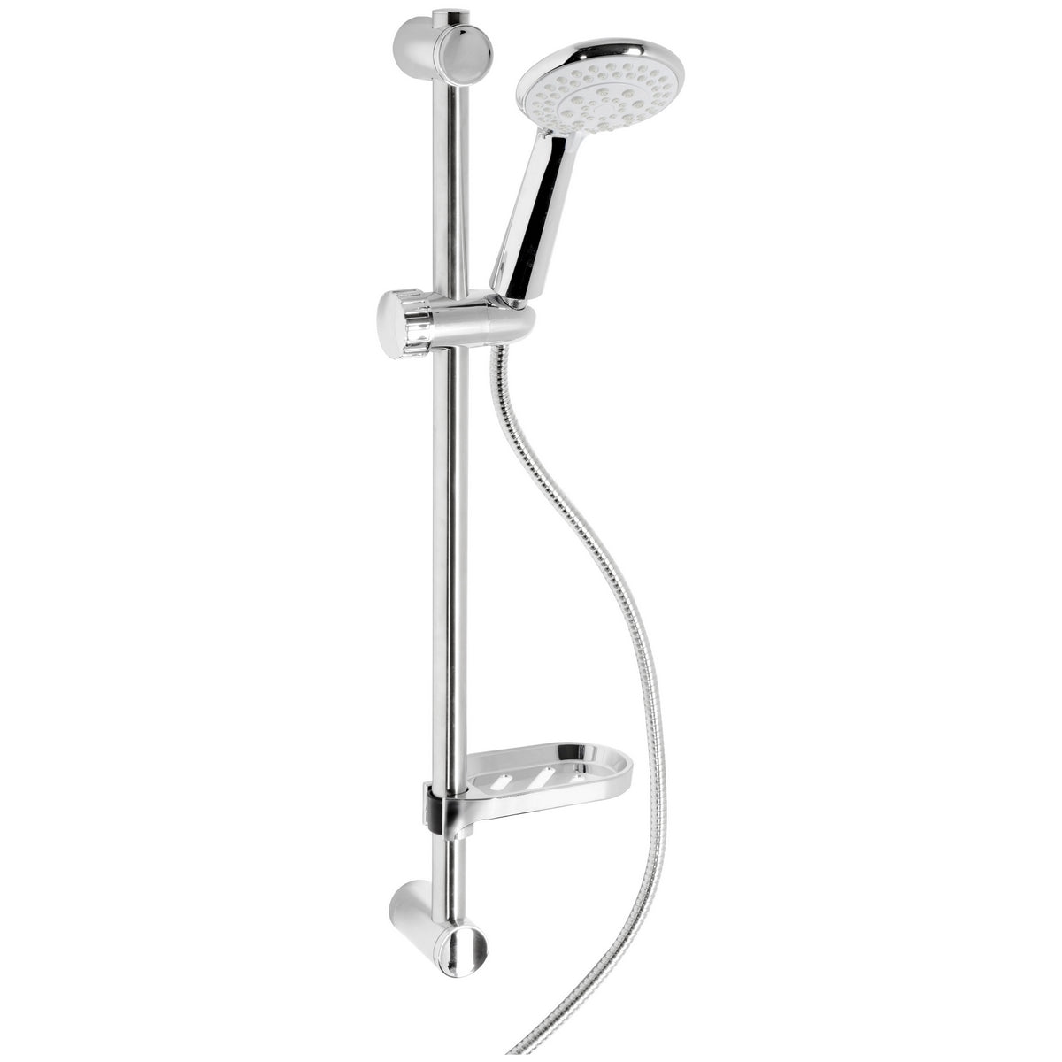 SALISCENDI ACCIAIO/ABS MOD. PALINURO CROMO 5 GETTI- Cromo- METAF- pezzi 1