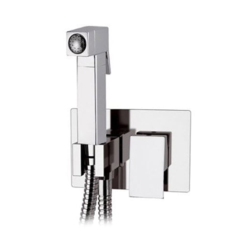 SET MISCELATORE A INCASSO CON DOCCETTA SHUT-OFF- Cromo- RERU- pezzi 1