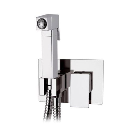 SET MISCELATORE A INCASSO CON DOCCETTA SHUT-OFF- Cromo- RERU- pezzi 1