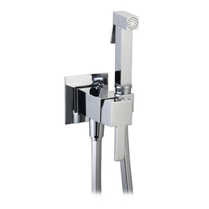 SET MISCELATORE A INCASSO QUADRO CON SHUT-OFF E SUPP. INTEGRATO- Cromo- DH- pezzi 1