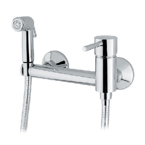 MISCELATORE MONOCOMANDO A PARETE CON KIT DOCCETTA- Cromo- IDRAL- pezzi 1