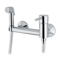 MISCELATORE MONOCOMANDO A PARETE CON KIT DOCCETTA- Cromo- IDRAL- pezzi 1